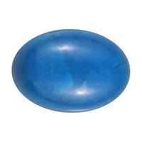 Blue Howlite (Ovl 14x10 mm) 6.36 ctw Loose Gemstone