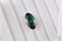 Emerald Crystal by Swarovski (Ovl 14x7.5 mm) 2.56 ctw Loose Gemstone