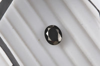 Elite Shungite (Oval 12x10 mm) 2.48 ctw Loose Gemstone