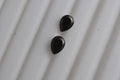 Set of 2 Elite Shungite (Pear 7x5 mm) 0.67 ctw Loose Gemstone - Sticky add to cart bar