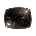 Matrix Silver Shungite (Cush 10x8 mm) 2.14 ctw Loose Gemstone - Sticky add to cart bar