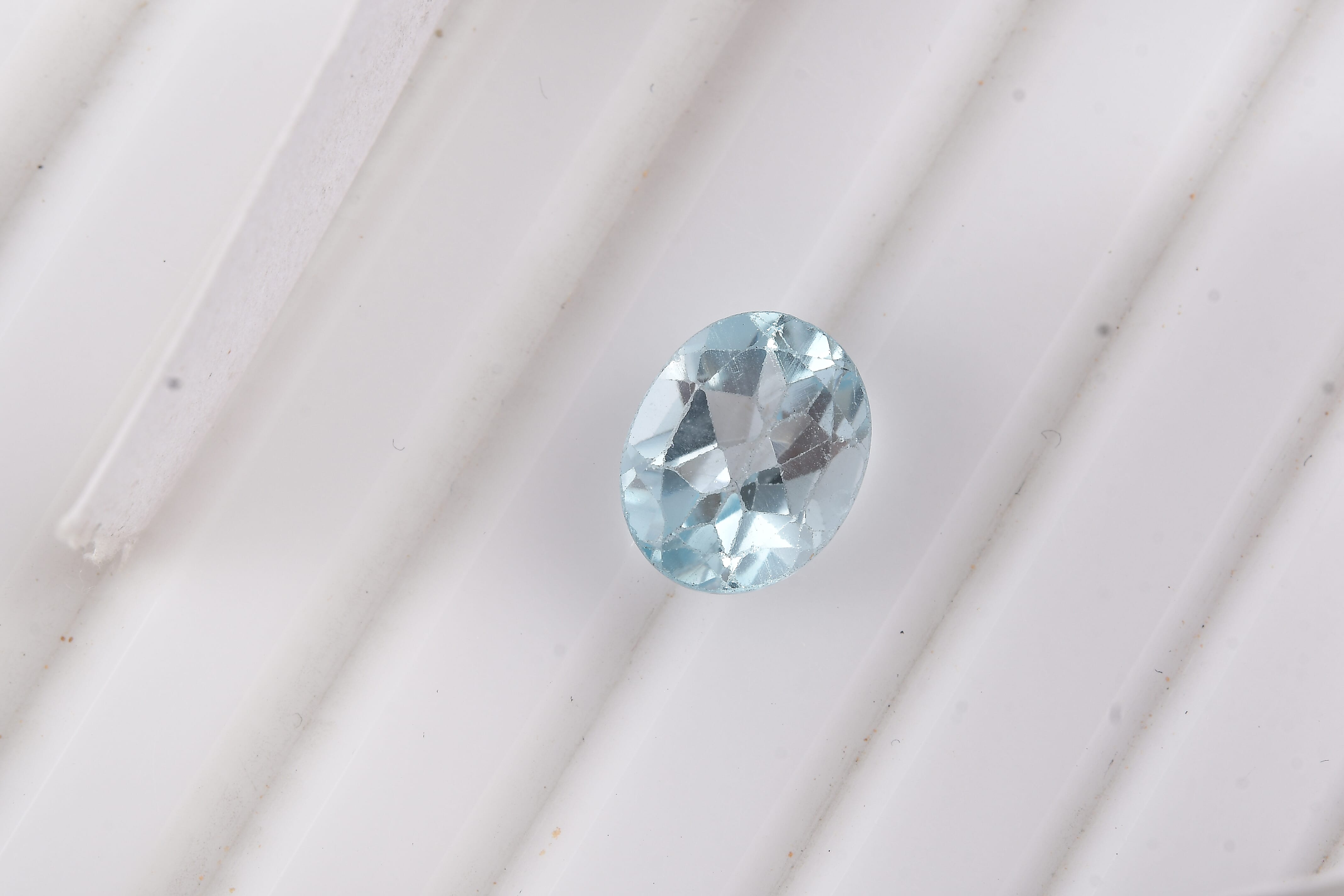 Sky Blue Topaz (Ovl 10x8 mm) 2.72 ctw Loose Gemstone