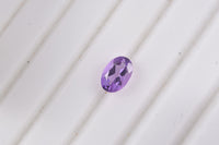 Uruguayan Amethyst (Ovl 7x5mm) 0.58 ctw Loose Gemstone