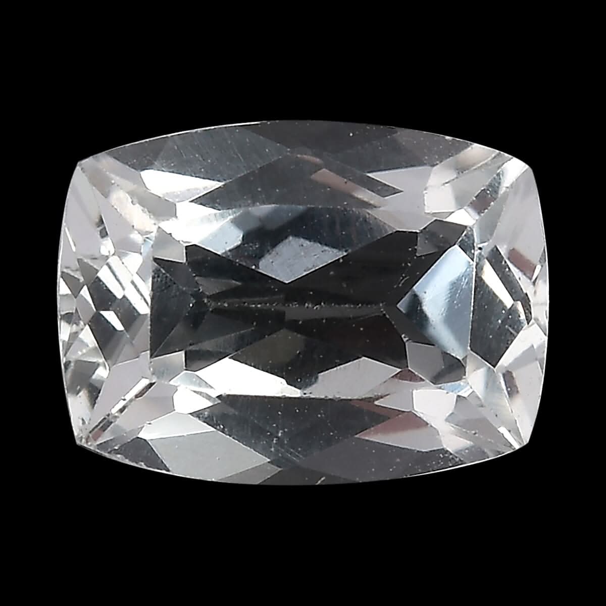 White Topaz (Cush 8x6 mm) 1.54 ctw Loose Gemstone