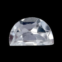 White Zircon (D_Shape 6x4 mm) 0.56 ctw Loose Gemstone