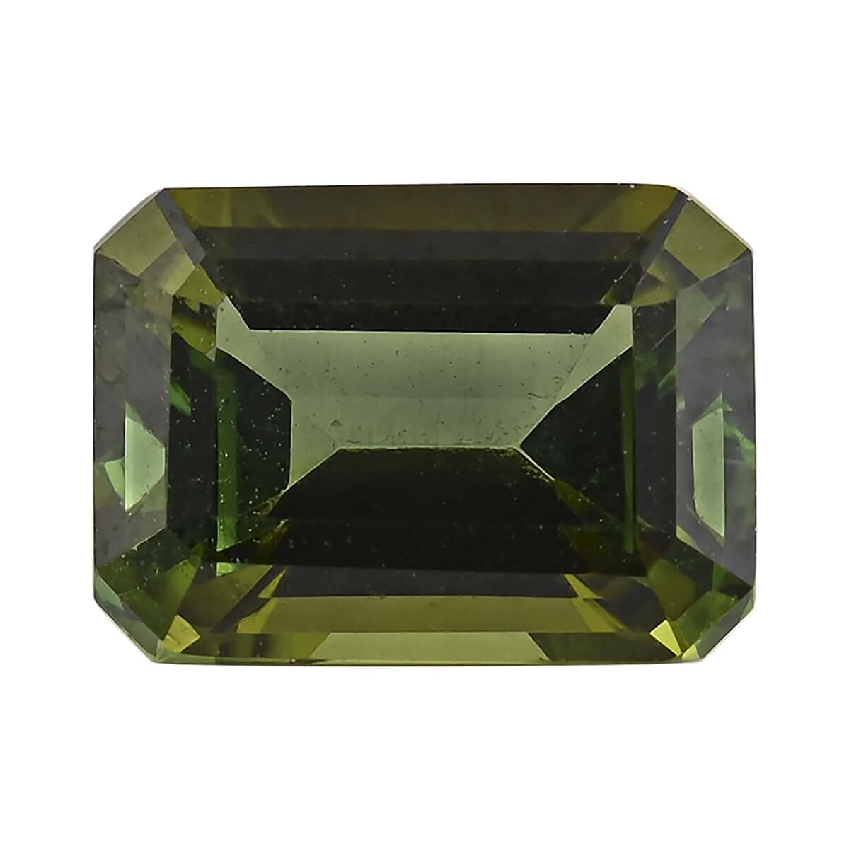 AAAA Sapo Green Tourmaline (Oct Free Size) 1.25 ctw