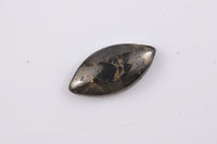 Matrix Silver Shungite (Mrq 20x10 mm) 3.23 ctw Loose Gemstone