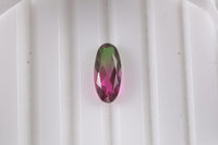 Watermelon Quartz Triplet (Ovl 13x6mm) 2.24 ctw Loose Gemstone