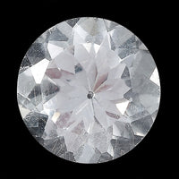 AA White Topaz (Rnd 8 mm) 1.87 ctw Loose Gemstone