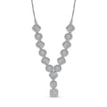 D'Joy Diamond 3.00 ctw Necklace in Rhodium Over Sterling Silver 18 Inches - Sticky add to cart bar