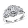 Rhodium Over Sterling Silver