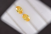 Simulated Yellow Diamond (Ovl 6x4 mm) 1.26 ctw Loose Gemstone