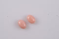 Peruvian Pink Opal Set of 2 (Oval 6x4 mm) 0.80 ctw Loose Gemstone - Sticky add to cart bar