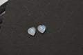 Rainbow Moonstone (Hrt 5 mm) 0.89 ctw Loose Gemstone - Sticky add to cart bar