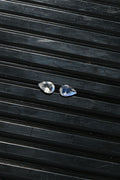 Set of 2 AA Rainbow Moonstone (Pear 6x4 mm) 0.59 ctw Loose Gemstone - Sticky add to cart bar