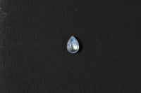Rainbow Moonstone (Pear 7x5 mm) 0.90 ctw Loose Gemstone