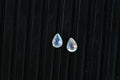 Set of 2 AA Rainbow Moonstone (Pear 7x5 mm) 1.26 ctw Loose Gemstone - Sticky add to cart bar