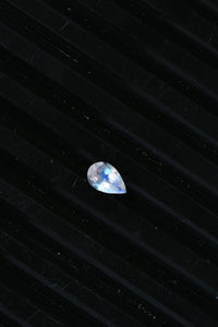 AA Rainbow Moonstone (Pear 8x6 mm) 0.69 ctw Loose Gemstone