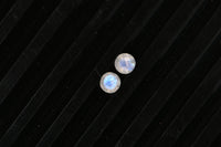 Rainbow Moonstone (Rnd 5 mm) 0.87 ctw  Loose Gemstone