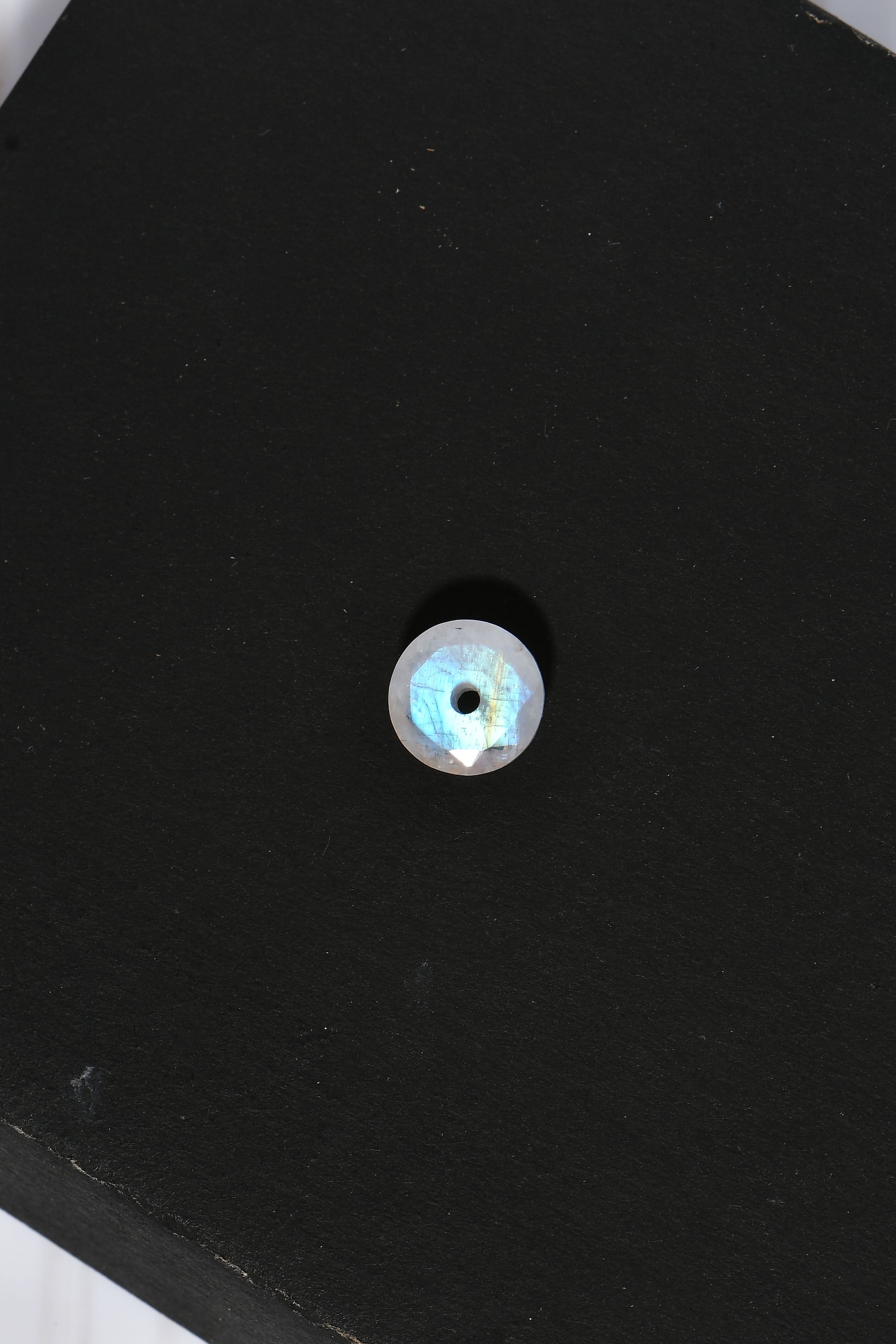 Rainbow Moonstone (Rnd 8 mm) 1.68 ctw Loose Gemstone