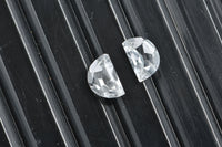 White Topaz (D_Shape 6x4 mm) 0.86 ctw Loose Gemstone