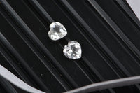 White Topaz (Heart 5 mm) 0.98 ctw Loose Gemstone