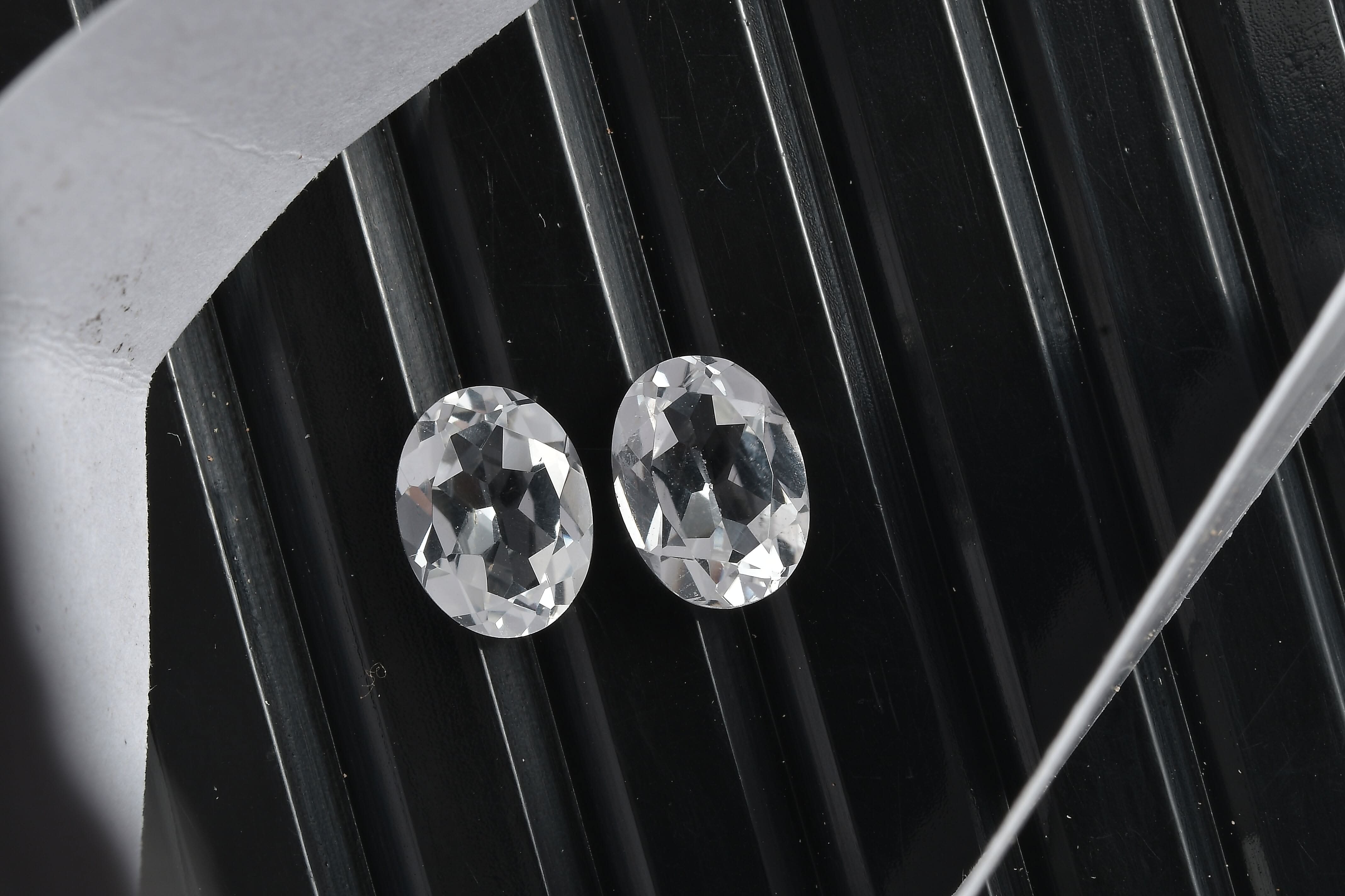 White Topaz (Ovl 8x6 mm) 2.70 ctw Loose Gemstone