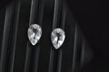 White Topaz (Pear 6x4 mm) 0.91 ctw Loose Gemstone - Sticky add to cart bar