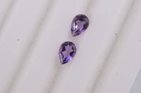 Uruguayan Amethyst (Pear 6x4mm) 0.63 ctw Loose Gemstone