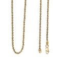 22K Yellow Gold 2.2mm Rope Chain Necklace 20 Inches 4.6 Grams - Sticky add to cart bar