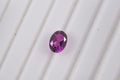 African Lilac Triplet Quartz (Ovl 8x6 mm) 1.43 ctw Loose Gemstone - Sticky add to cart bar