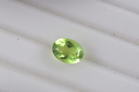 Chartreuse Quartz (Ovl 8x6 mm) 1.40 ctw Loose Gemstone