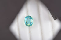 Peacock Triplet Quartz (Ovl 8x6mm) 1.30 ctw  Loose Gemstone