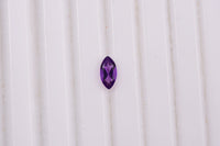 African Amethyst (Mrq 8x4 mm) 0.50 ctw Loose Gemstone