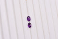 AA African Amethyst (Ovl 6x4 mm) 0.66 ctw Loose Gemstone - Sticky add to cart bar