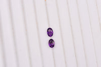 AA African Amethyst (Ovl 6x4 mm) 0.66 ctw Loose Gemstone