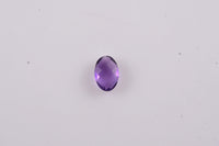 African Amethyst (Ovl 6x4 mm) 0.43 ctw Loose Gemstone
