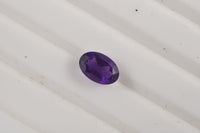 AAA African Amethyst (Ovl 6x4 mm) 0.43 ctw Loose Gemstone