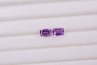 Bolivian Amethyst (Oct 6x4 mm) 1.03 ctw Loose Gemstone