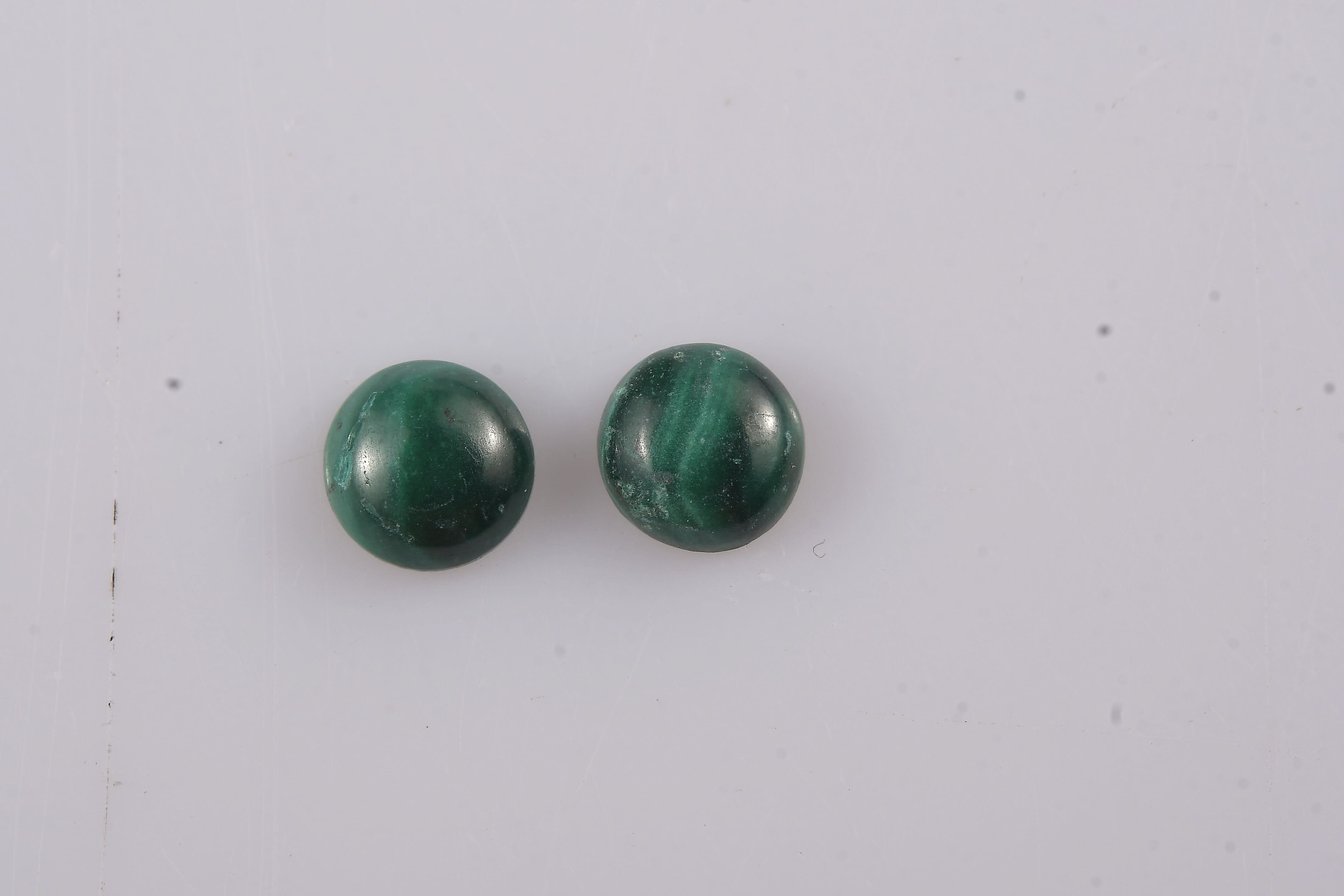 African Malachite (Rnd 5mm) 1.27 ctw Loose Gemstone