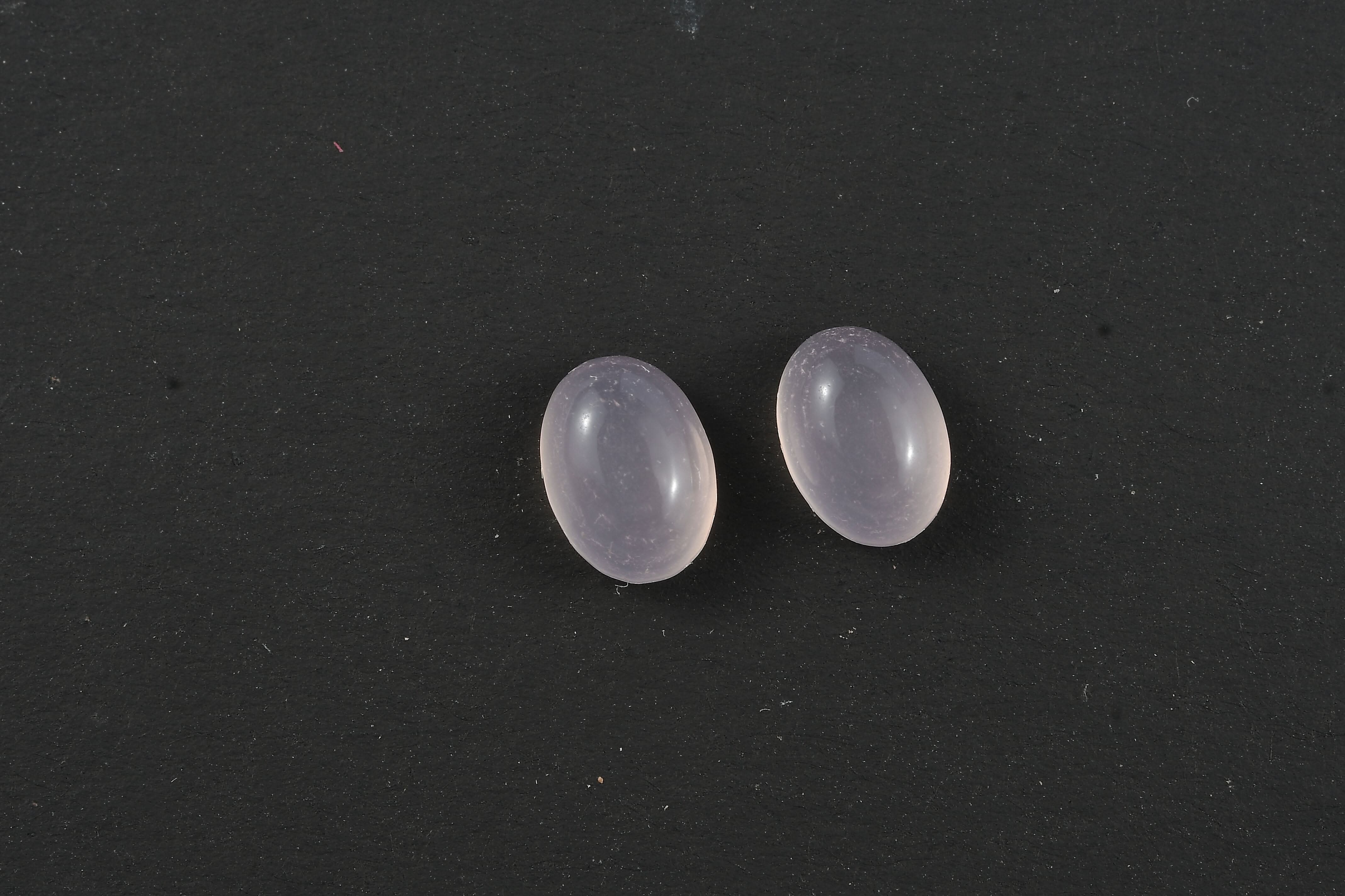 Pink Dyed Chalcedony (Ovl 7x5mm) 2.03 ctw  Loose Gemstone