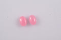 Pink Jade (Ovl 6x4mm) 1.23 ctw  Loose Gemstone - Sticky add to cart bar