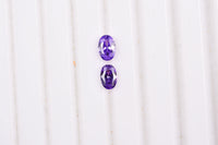 Simulated Purple Diamond (Ovl 6x4mm) 1.31 ctw Loose Gemstone