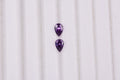 Simulated Purple Diamond (Pear 6x4 mm) 1.15 ctw Loose Gemstone - Sticky add to cart bar