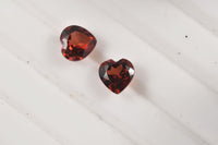 Mozambique Garnet (Hrt 5 mm) 1.02 ctw Loose Gemstone