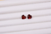 Mozambique Garnet (Hrt 6 mm) 1.68 ctw Loose Gemstone