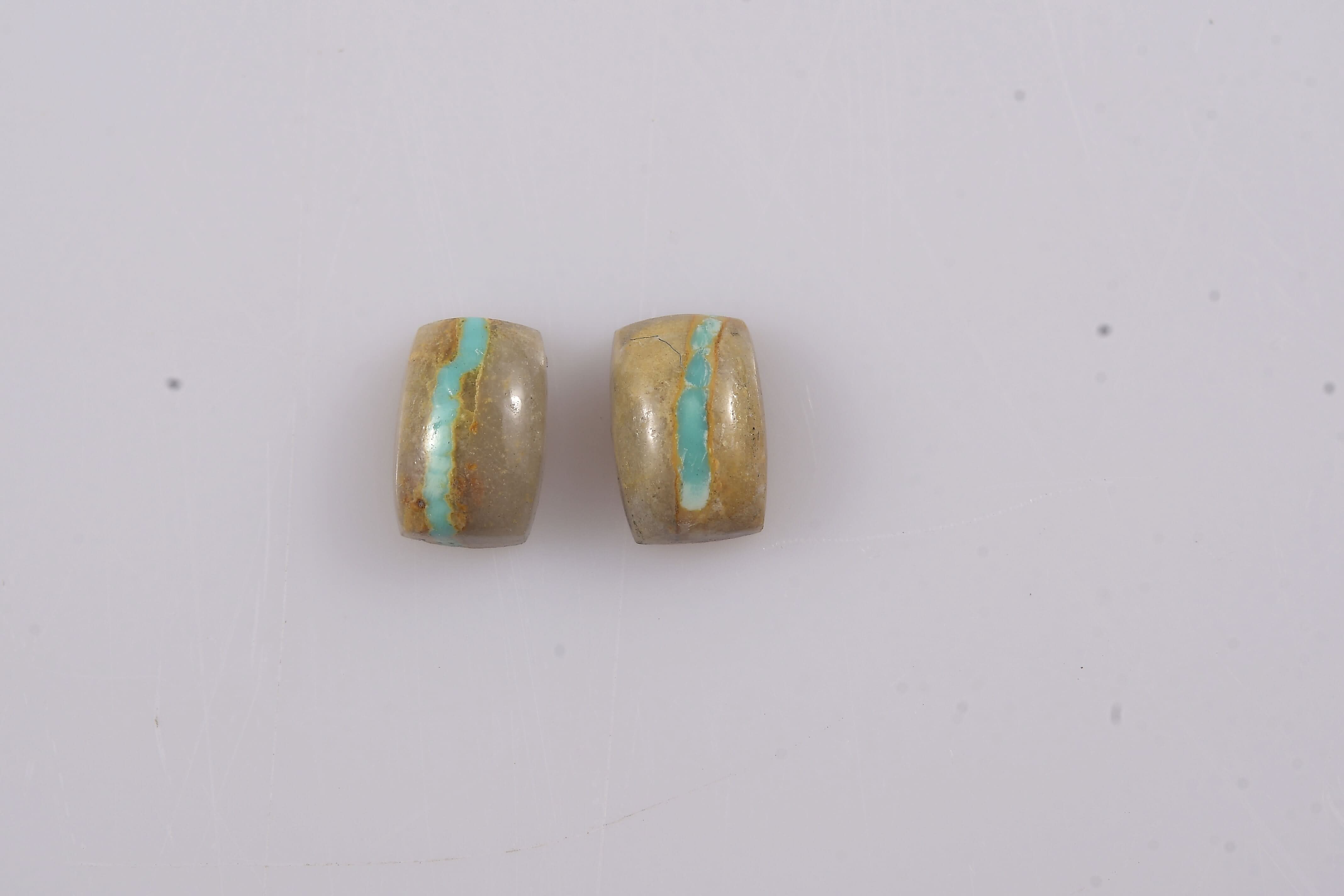 Royston Turquoise (Cush 9x7mm) 0.94 ctw Loose Gemstone