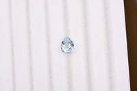 Skyblue Topaz (Pear 8x6 mm) 1.14 ctw Loose Gemstone