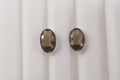 Smoky Quartz (Ovl 6x4 mm) 0.93 ctw Loose Gemstone - Sticky add to cart bar