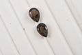 Smoky Quartz (Pear 6x4 mm) 0.67 ctw Loose Gemstone - Sticky add to cart bar